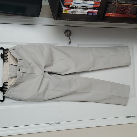 Pantalon Chino Brooks Brothers Beige – Taille 36x31 – Clark Fit Advantage